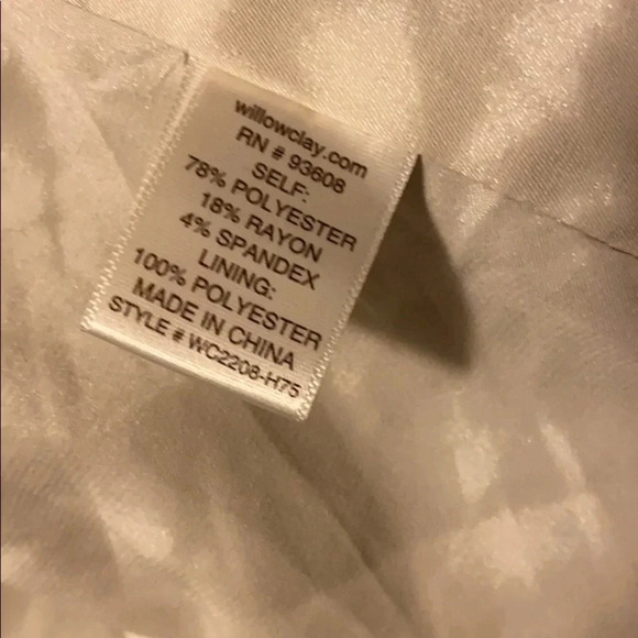 Willow & Clay  blue women’s blazer M - Picture 6 of 15